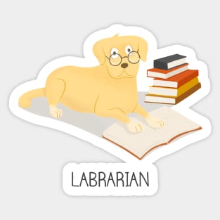 The Labrarian Sticker